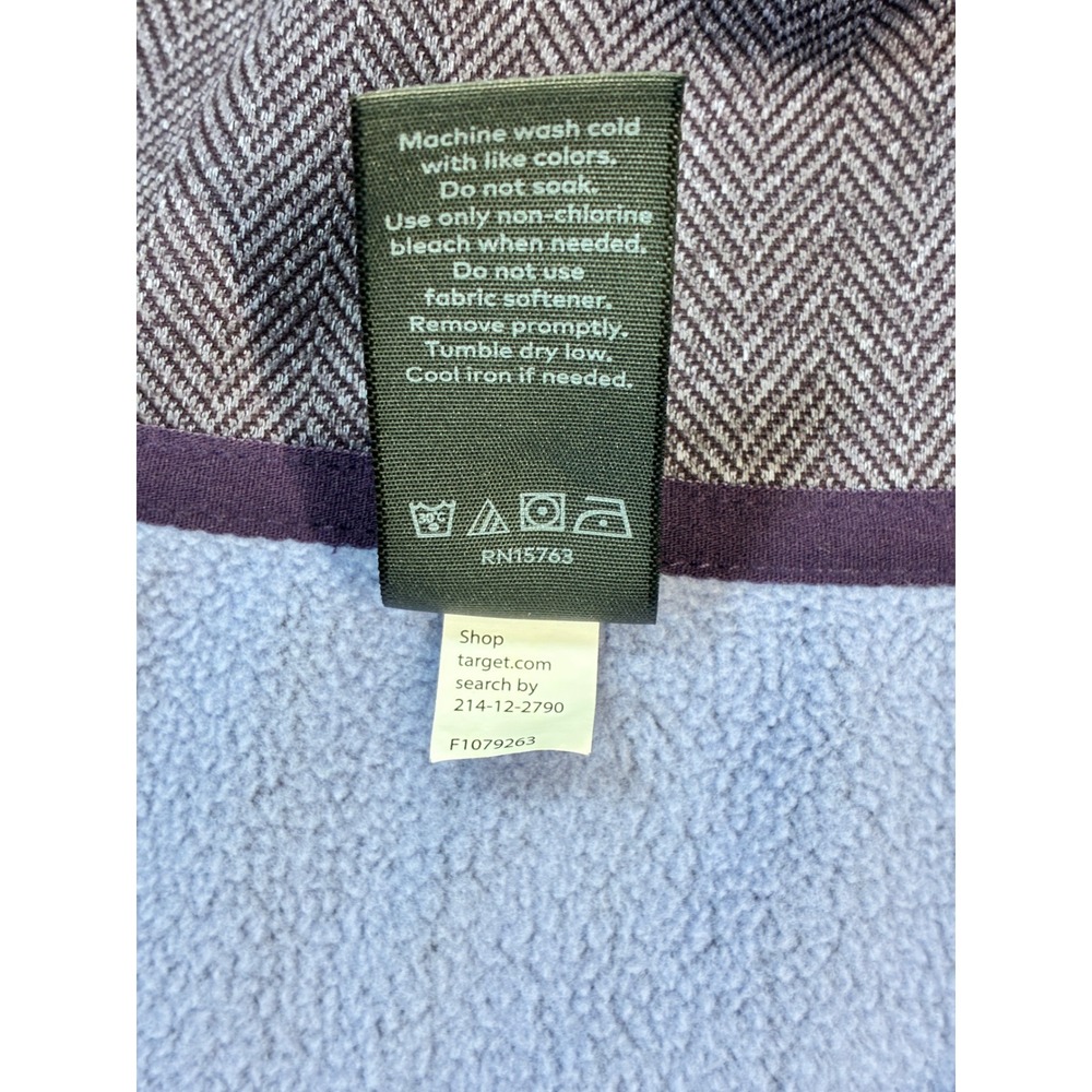 Champion Women's XXL Full Zip‎ Jacket Herringbone Purple Athletic Wear - Picture 6 of 10